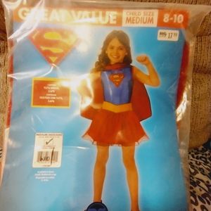 Girls Supergirl costume